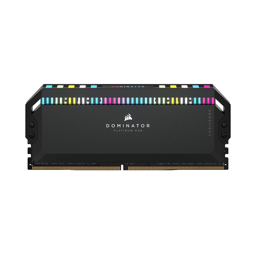 Ram Desktop Corsair DOMINATOR PLATINUM RGB White (CMT64GX5M2B5200C40W) 64GB (2x32GB) DDR5 5200MHz