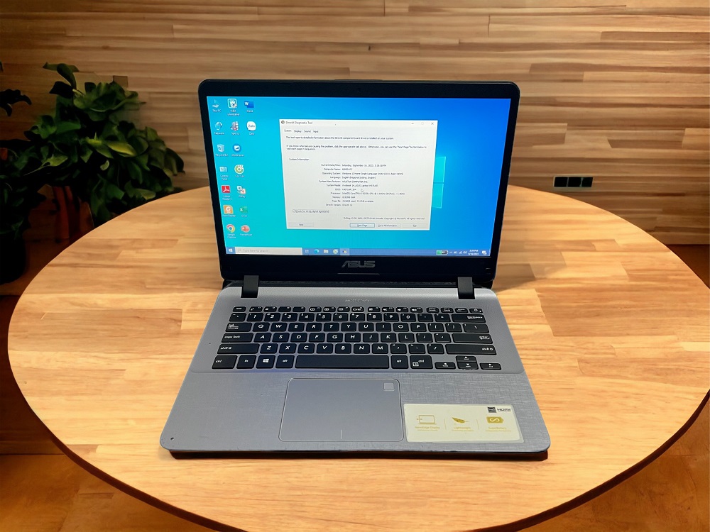 Laptop Asus Vivobook X407UAR cũ Core i5 8250u |Ram 8GB |SSD 256GB |Màn 14.0 inch HD | HD Graphics