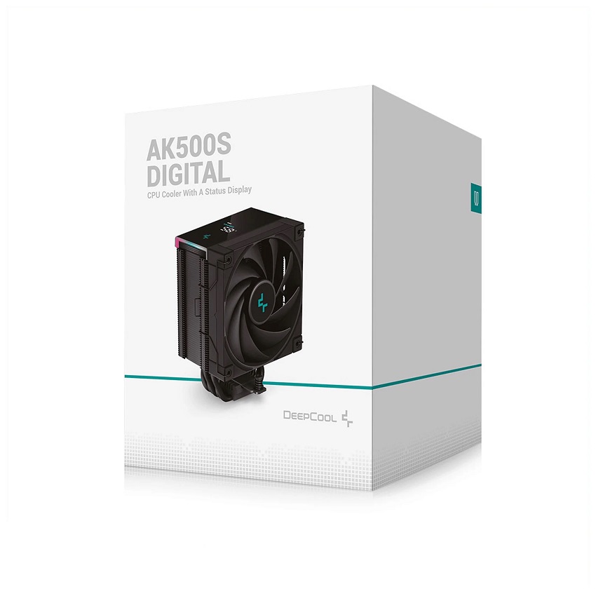 Tản nhiệt khí CPU DeepCool AK500S DIGITAL - Black ARGB