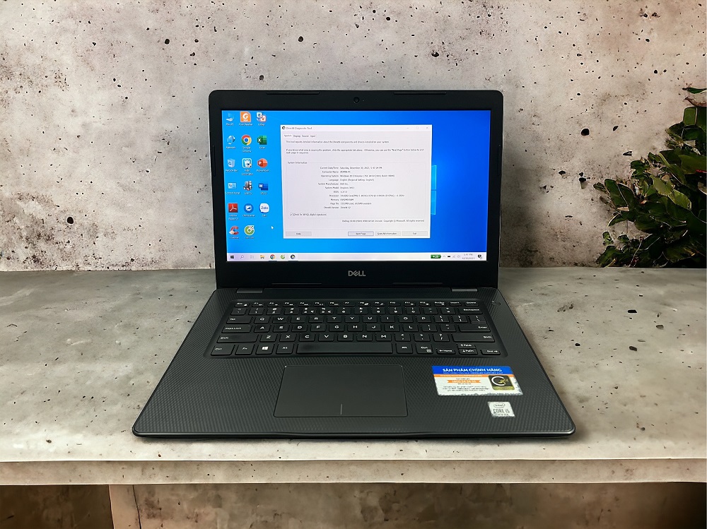 Laptop Dell Insprion 3493 cũ Core i5 1035G1 |Ram 8GB |SSD 240GB |14IN FHD