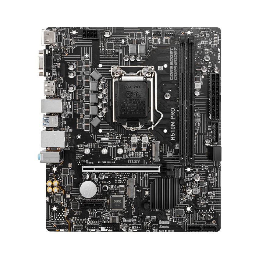 Mainboard MSI PRO H510M-B