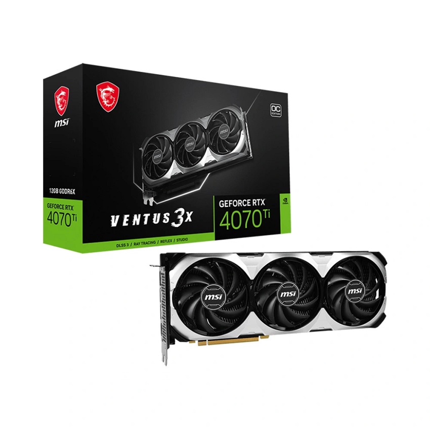 VGA MSI Geforce RTX 4070 Ti Ventus 3X 12GB OC