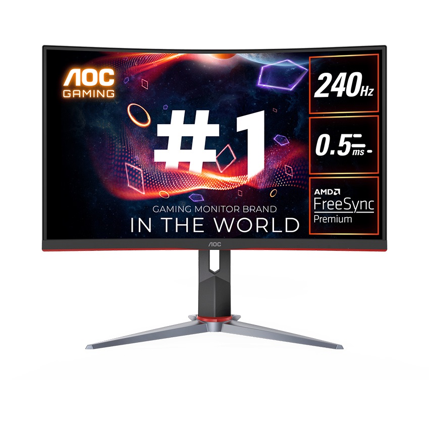 Màn Hình Gaming AOC C27G2Z (27 Inch| FHD | VA | 240Hz | 0.5ms | Cong)