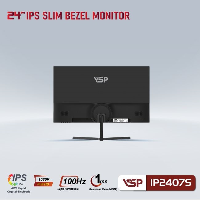 Màn hình VSP IP2407S (23.8 inch/FHD/IPS/100Hz)