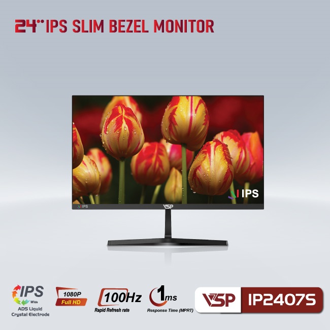 Màn hình VSP IP2407S (23.8 inch/FHD/IPS/100Hz)