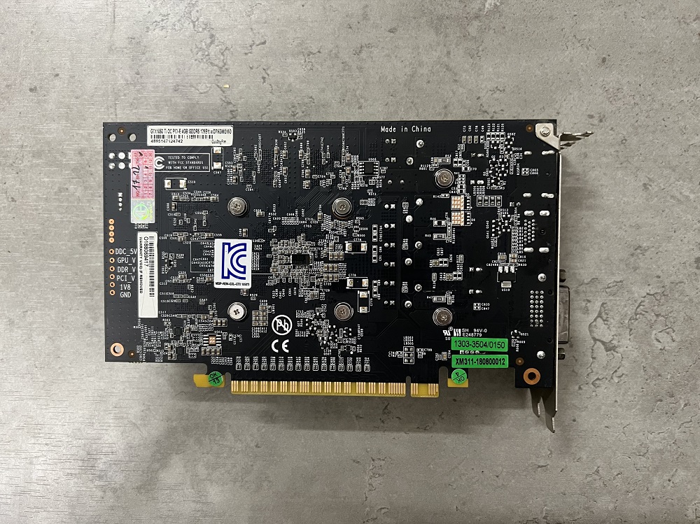 VGA Galax GTX 1050TI 4GB Cũ Like new bảo Hành Tháng 5-2025