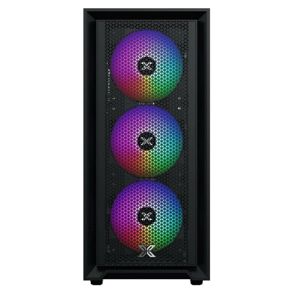 Thùng máy Case Xigmatek Sky II 3F - Đen | Kèm 3 fan RGB (EN44182) 