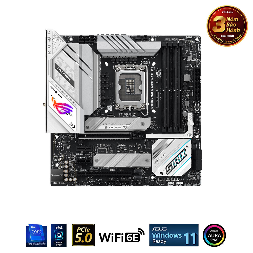 Mainboard ASUS ROG STRIX B760-G GAMING WIFI DDR4