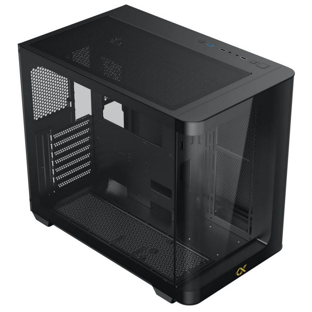 Vỏ case Xigmatek ALPHA PANO Black - No Fan (ATX / Màu Đen)