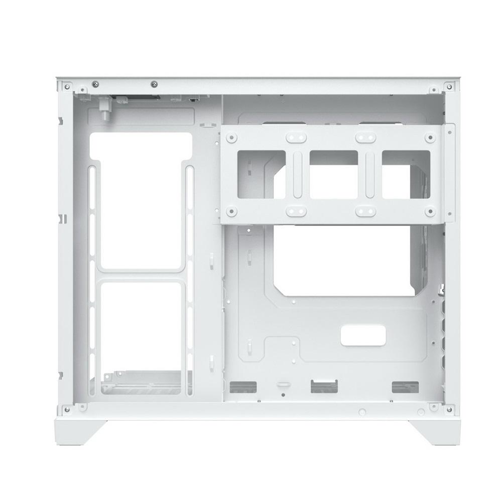 Vỏ case Xigmatek ALPHA PANO ARTIC WHITE - No Fan (ATX / Màu Trắng)