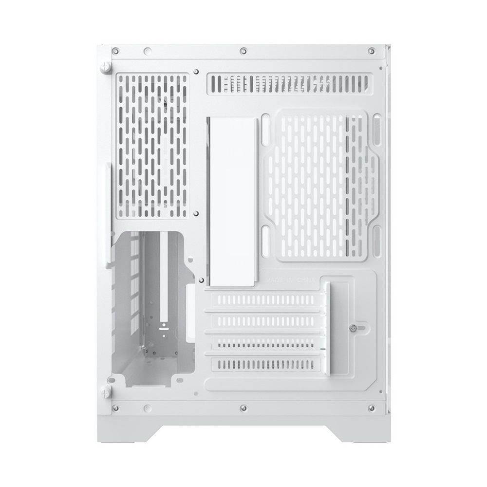 Vỏ case Xigmatek ALPHA PANO ARTIC WHITE - No Fan (ATX / Màu Trắng)