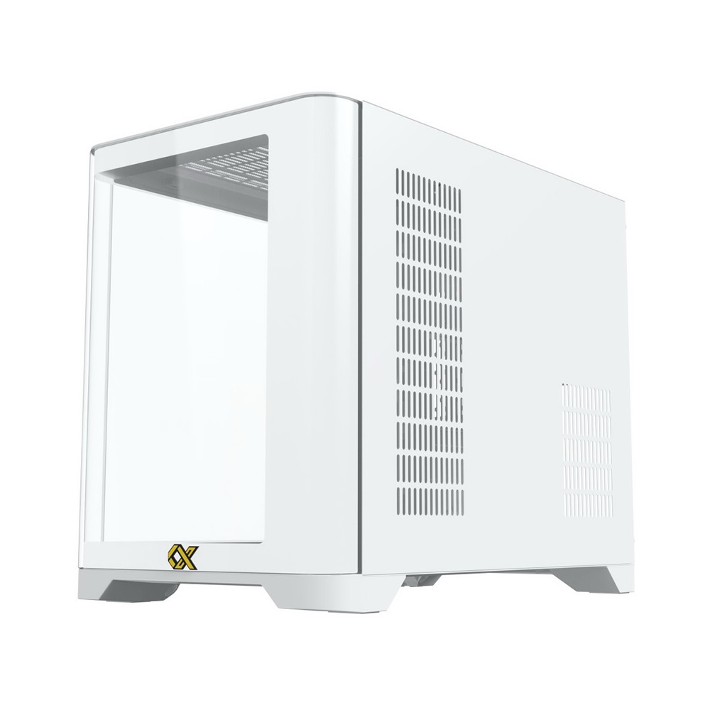 Vỏ case Xigmatek ALPHA PANO ARTIC WHITE - No Fan (ATX / Màu Trắng)