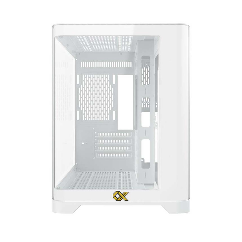 Vỏ case Xigmatek ALPHA PANO ARTIC WHITE - No Fan (ATX / Màu Trắng)