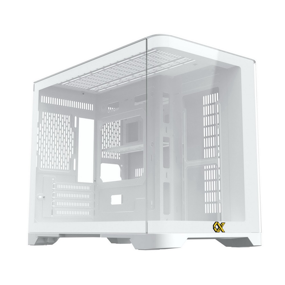 Vỏ case Xigmatek ALPHA PANO ARTIC WHITE - No Fan (ATX / Màu Trắng)