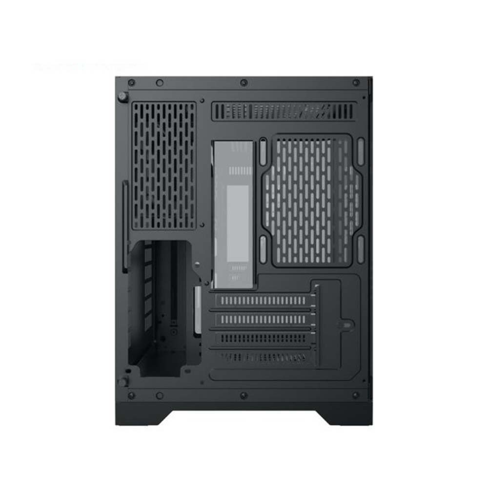 Vỏ case Xigmatek ALPHA PANO M BLACK - No Fan (MATX / Màu Đen)