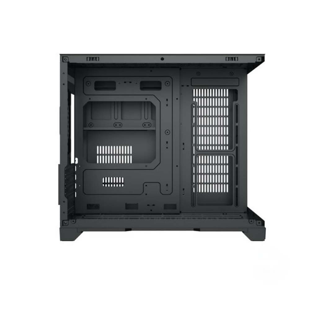 Vỏ case Xigmatek ALPHA PANO M BLACK - No Fan (MATX / Màu Đen)