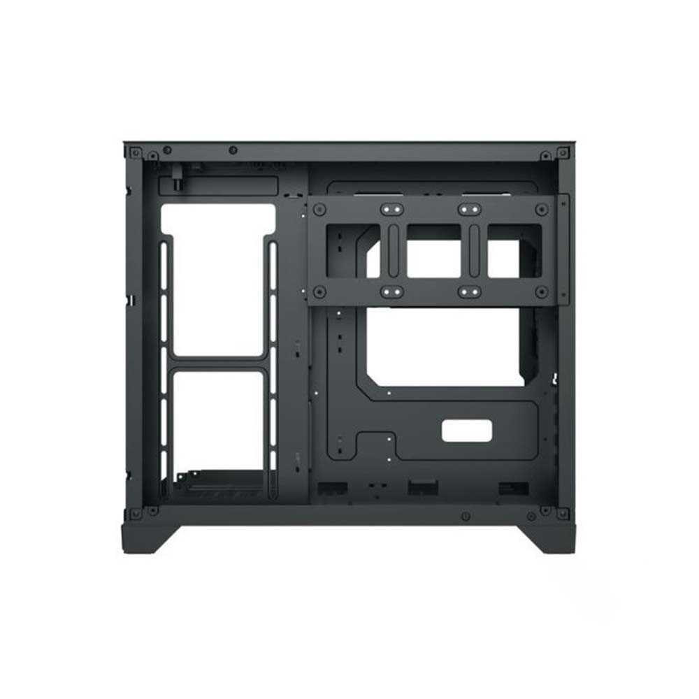 Vỏ case Xigmatek ALPHA PANO M BLACK - No Fan (MATX / Màu Đen)