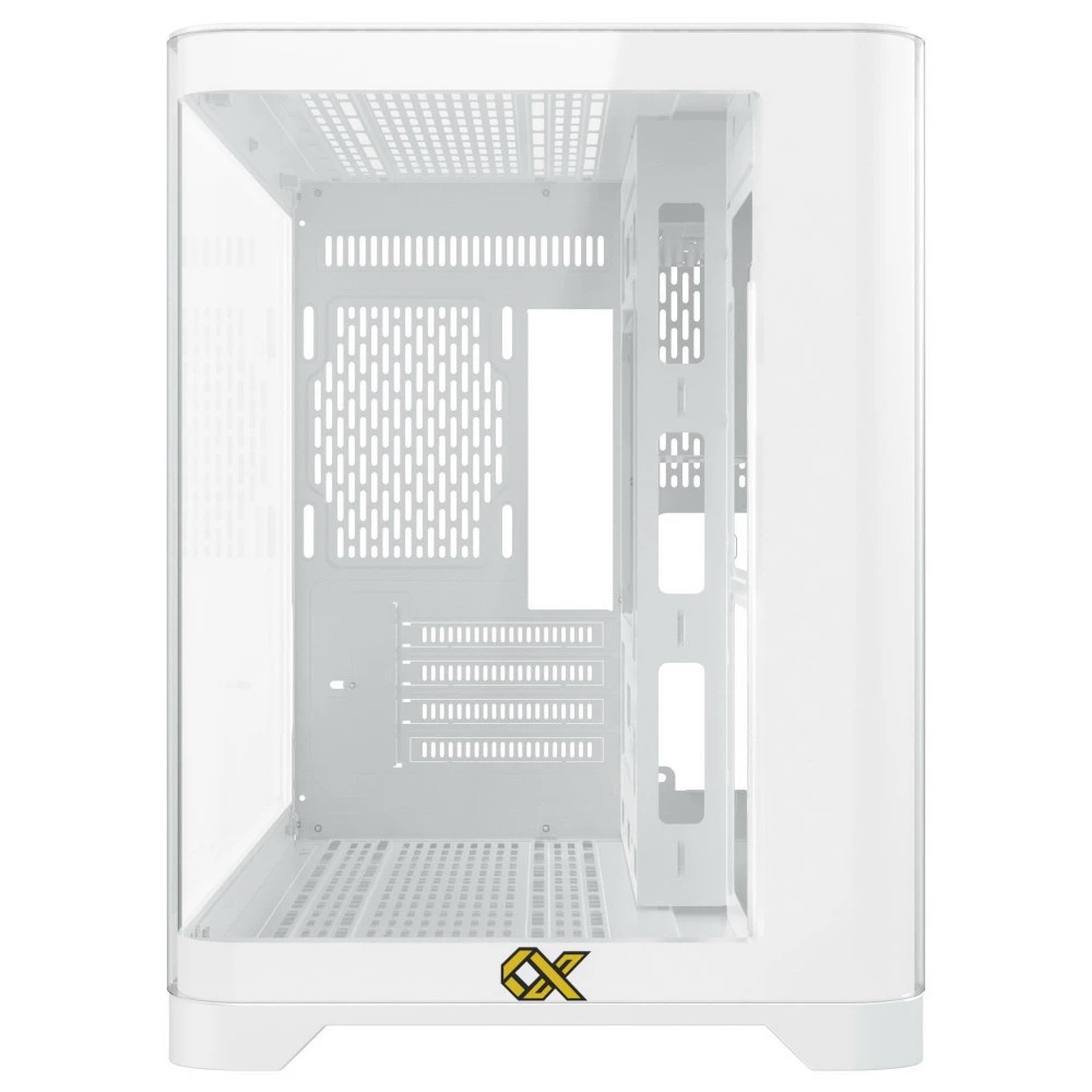 Vỏ case Xigmatek ALPHA Pano M Artic WHITE - No Fan (ATX / Màu Trắng)