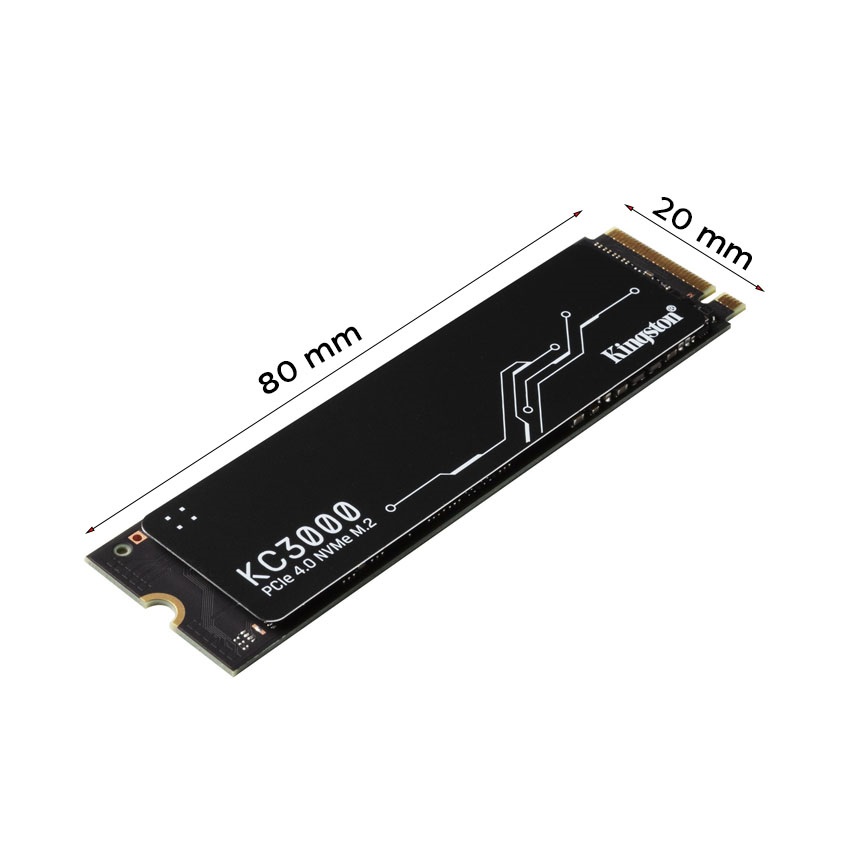 Ổ cứng SSD Kingston KC3000 512GB NVMe PCIe Gen 4x4 ( SKC3000S/512G )