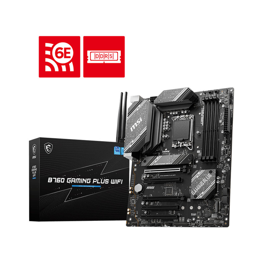 MAINBOARD MSI B760 GAMING PLUS WIFI DDR5