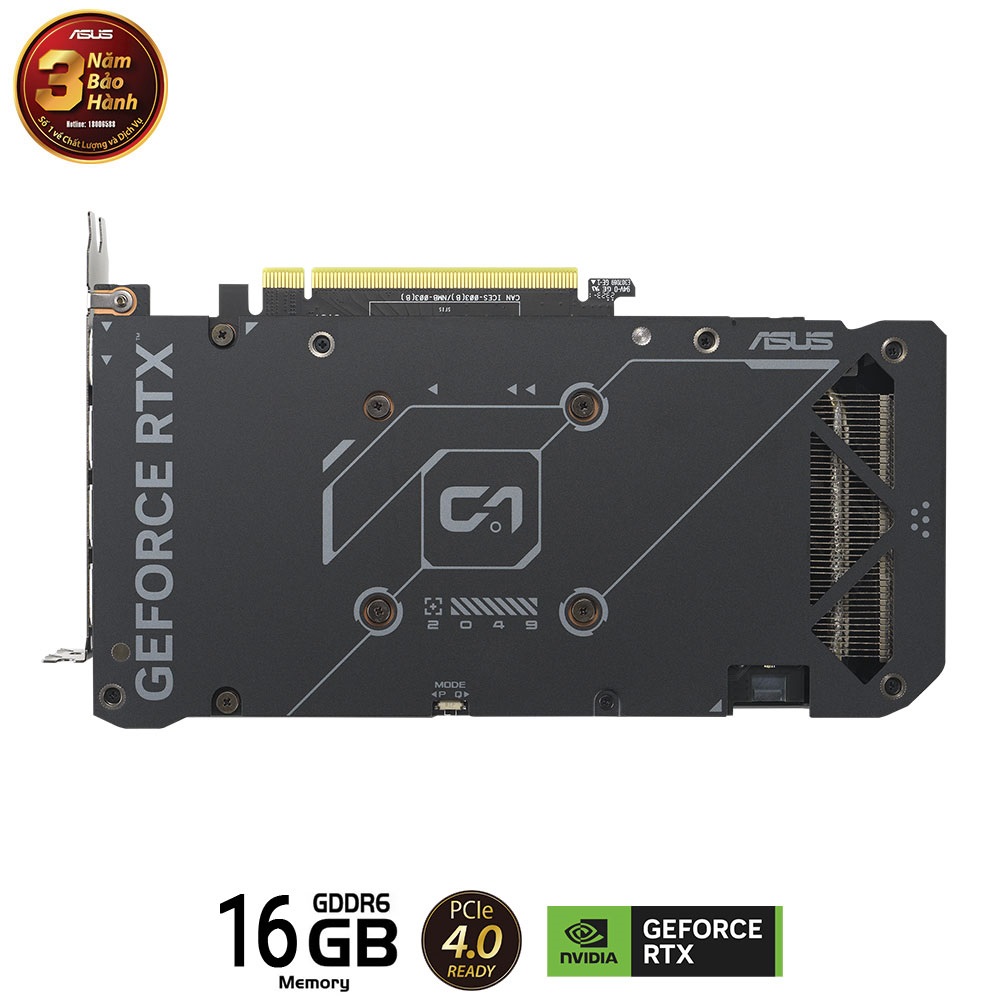 CARD MÀN HÌNH ASUS DUAL-RTX4060 TI ADVANCED 16GB