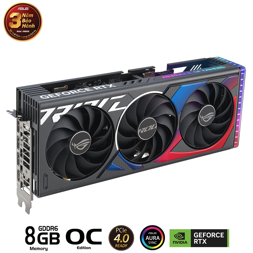 CARD MÀN HÌNH ASUS ROG STRIX RTX 4060-O8G-GAMING