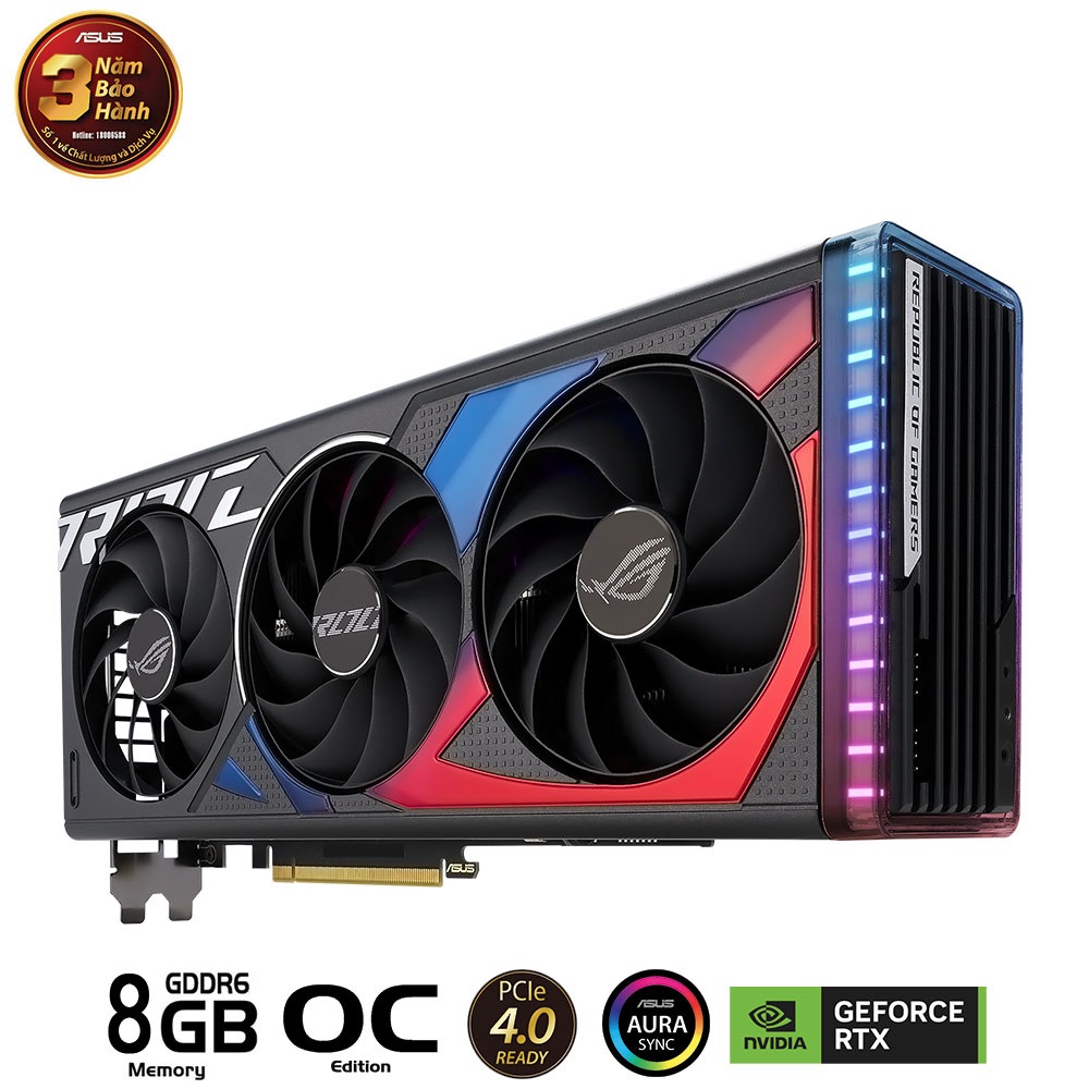 CARD MÀN HÌNH ASUS ROG STRIX RTX 4060-O8G-GAMING