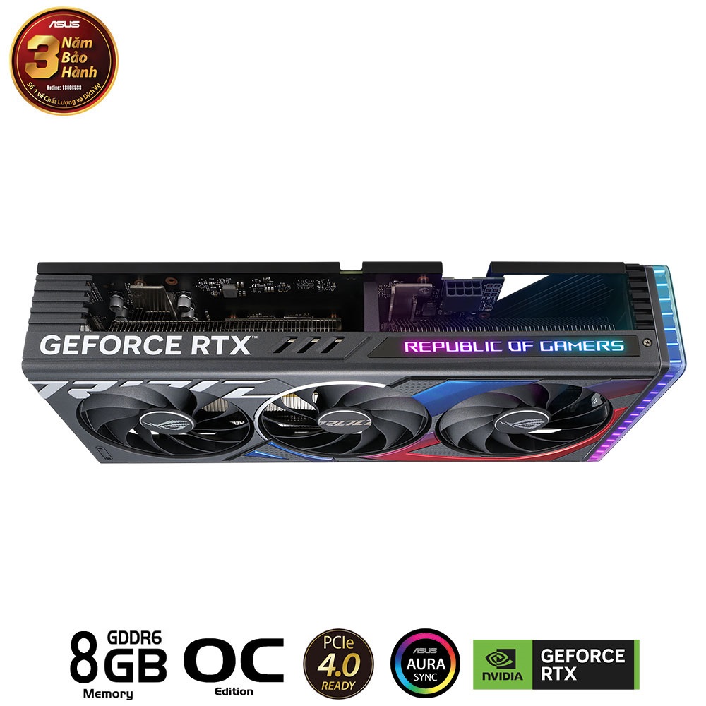 CARD MÀN HÌNH ASUS ROG STRIX RTX 4060-O8G-GAMING