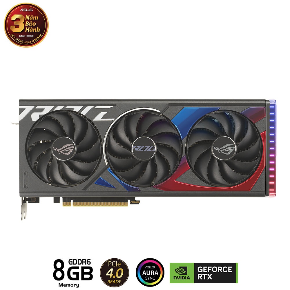 CARD MÀN HÌNH ASUS ROG STRIX-RTX 4060 TI-8G-GAMING