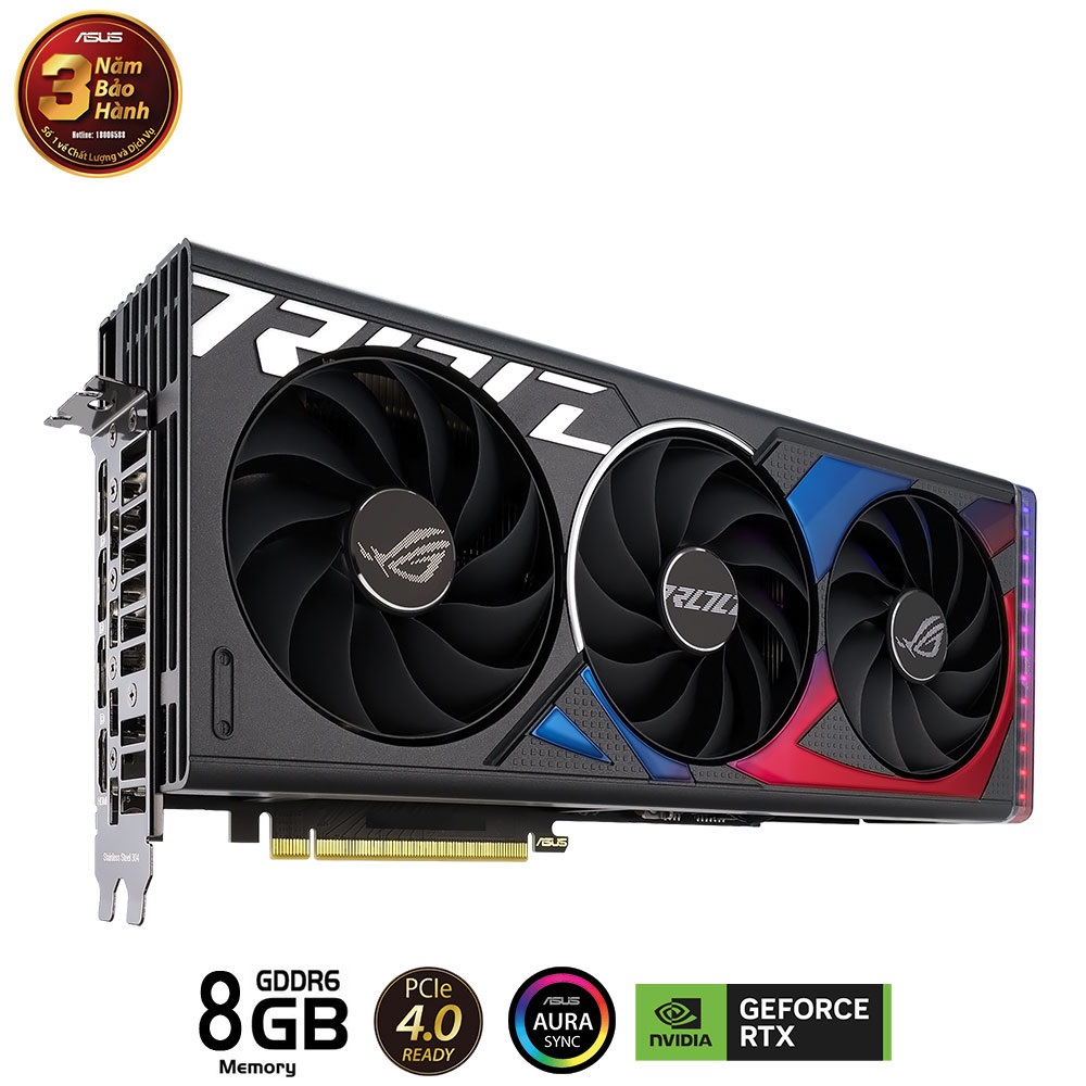 CARD MÀN HÌNH ASUS ROG STRIX-RTX 4060 TI-8G-GAMING