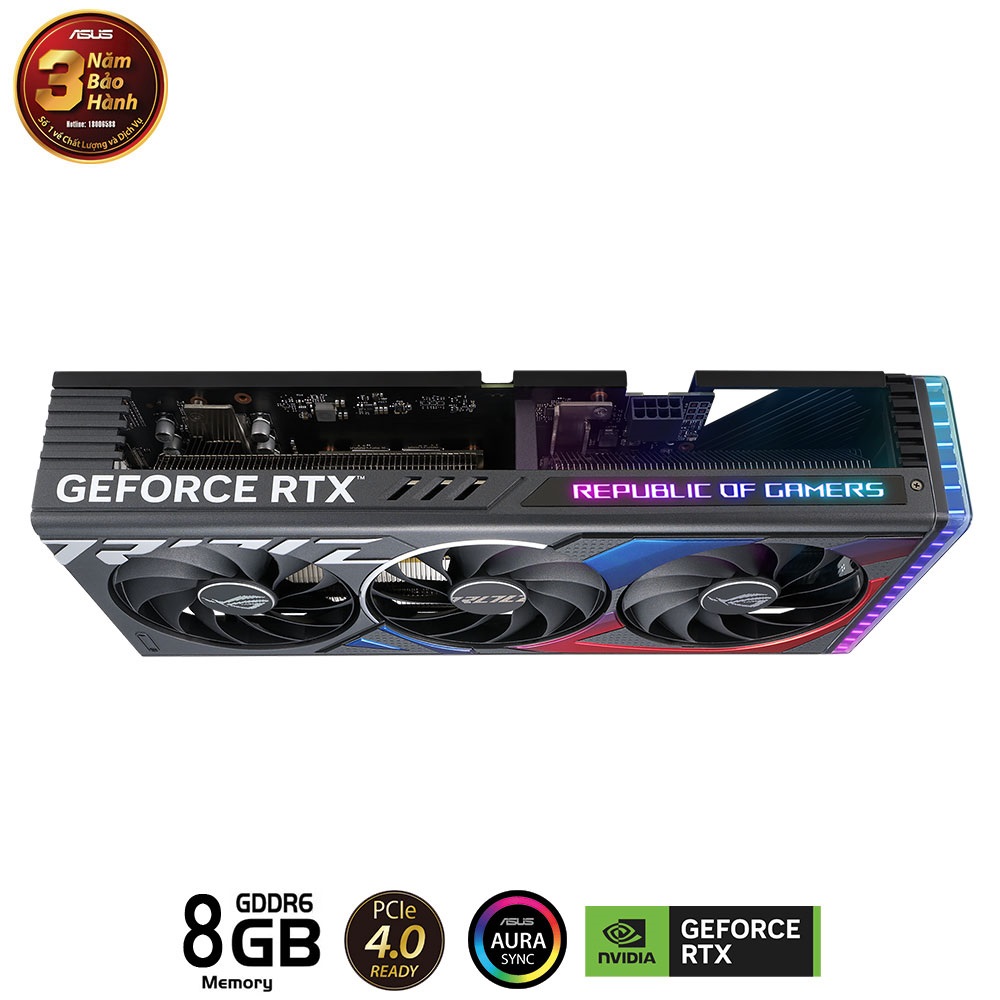 CARD MÀN HÌNH ASUS ROG STRIX-RTX 4060 TI-8G-GAMING