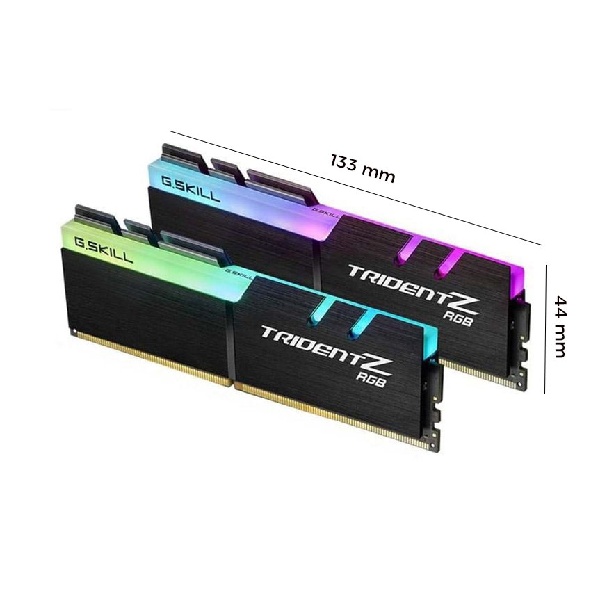 RAM DESKTOP GSKILL TRIDENT Z RGB (F4-3200C16D-16GTZR) 16GB (2X8GB) DDR4 3200MHZ