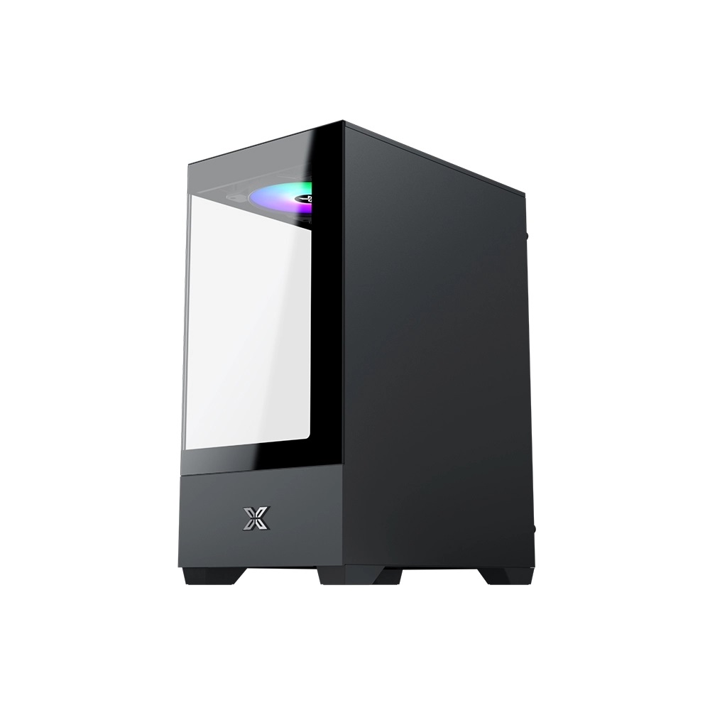 Vỏ case Xigmatek VIEW II 3F - Black | Kèm sẵn 3 fan RGB (EN46247)