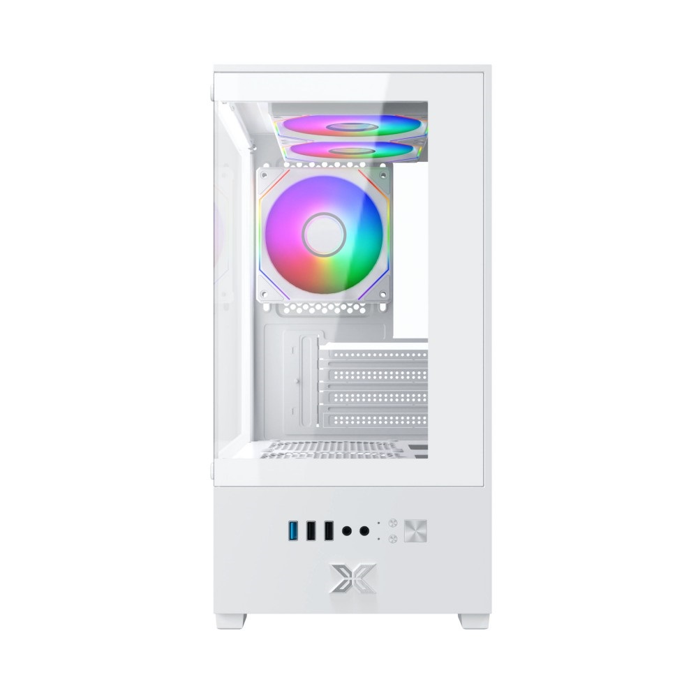 Thùng máy Case Xigmatek View Artic 3GF - White | Kèm sẵn 3 fan RGB (EN 44694)