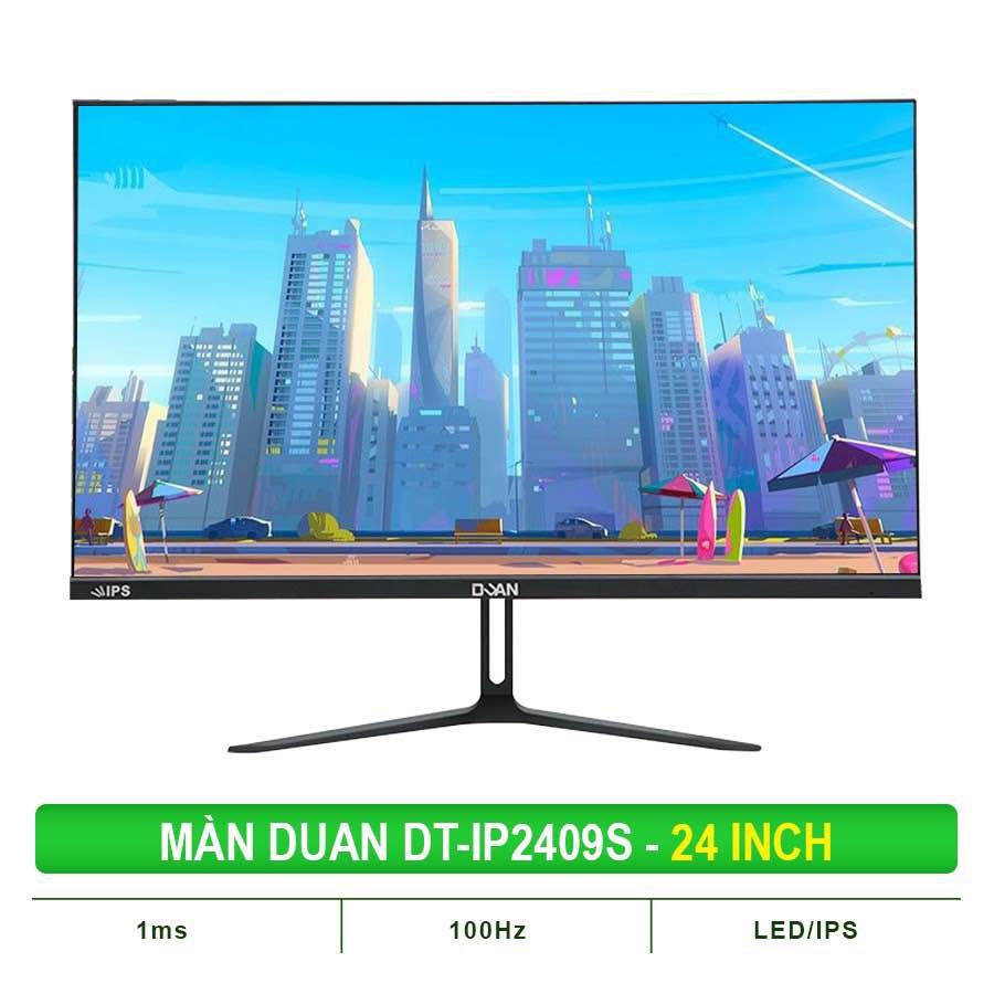 MÀN HÌNH DUAN IP2409S BLACK ( 24ICNH /IPS/100HZ/1920x1080/1MS/250NITS)