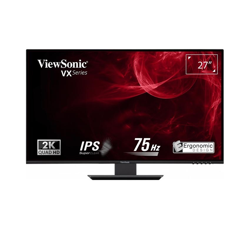 Màn hình Viewsonic VX2780-2K-SHDJ (27inch/QHD/IPS/75Hz/4ms/250nits/HDMI+DP+Audio)