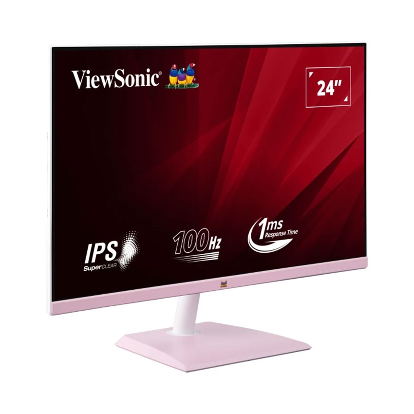 Màn hình Viewsonic VA2436-H-P-N (23.8 inch/FHD/IPS/100Hz/1ms/Pink)