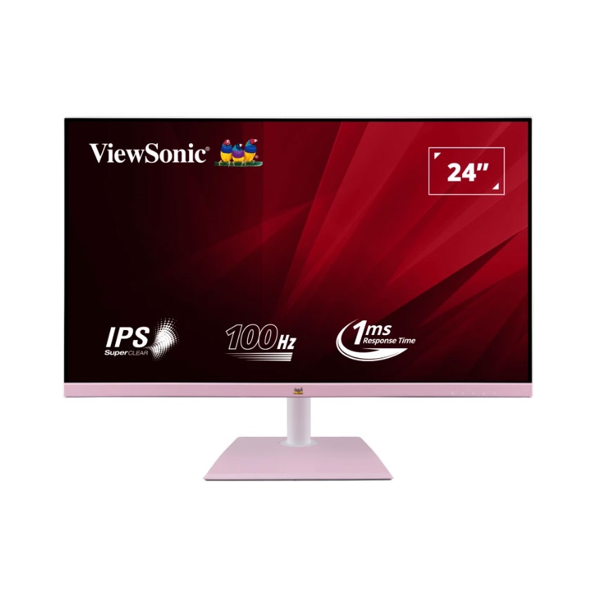 Màn hình Viewsonic VA2436-H-P-N (23.8 inch/FHD/IPS/100Hz/1ms/Pink)