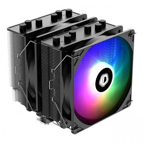 Tản nhiệt CPU ID-Cooling SE-55 BLACK / SNOW - Đen tháp đôi ( 6X2 ) ống đồng