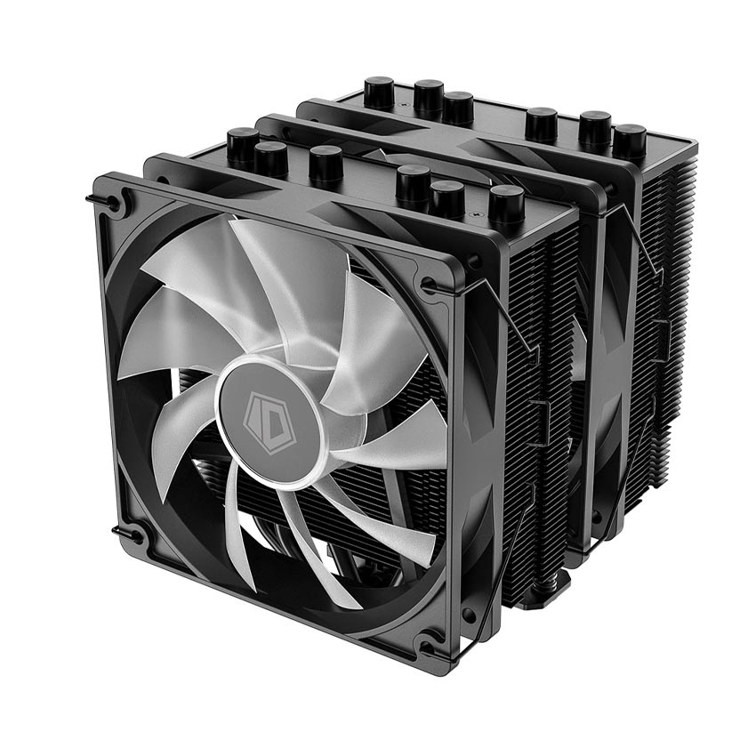 Tản nhiệt CPU ID-Cooling SE-206-XT - Đen tháp đôi ( 6X2 ) ống đồng