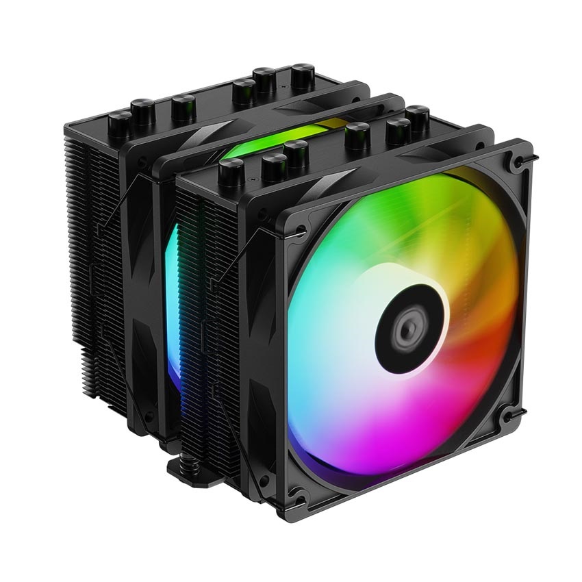 Tản nhiệt CPU ID-Cooling SE-206-XT - Đen tháp đôi ( 6X2 ) ống đồng