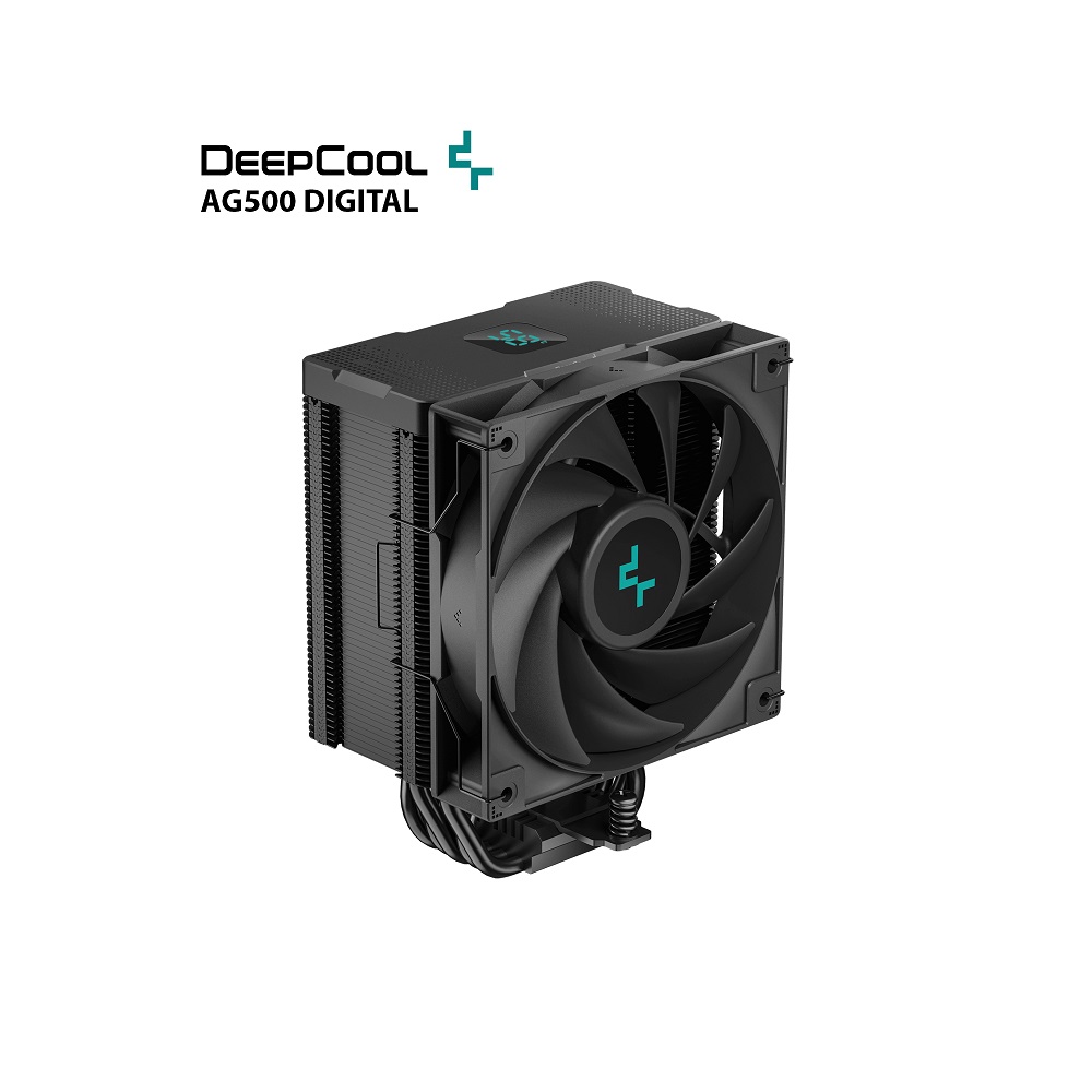 Tản nhiệt khí CPU Deepcool AG500 Digital ARGB | Đen