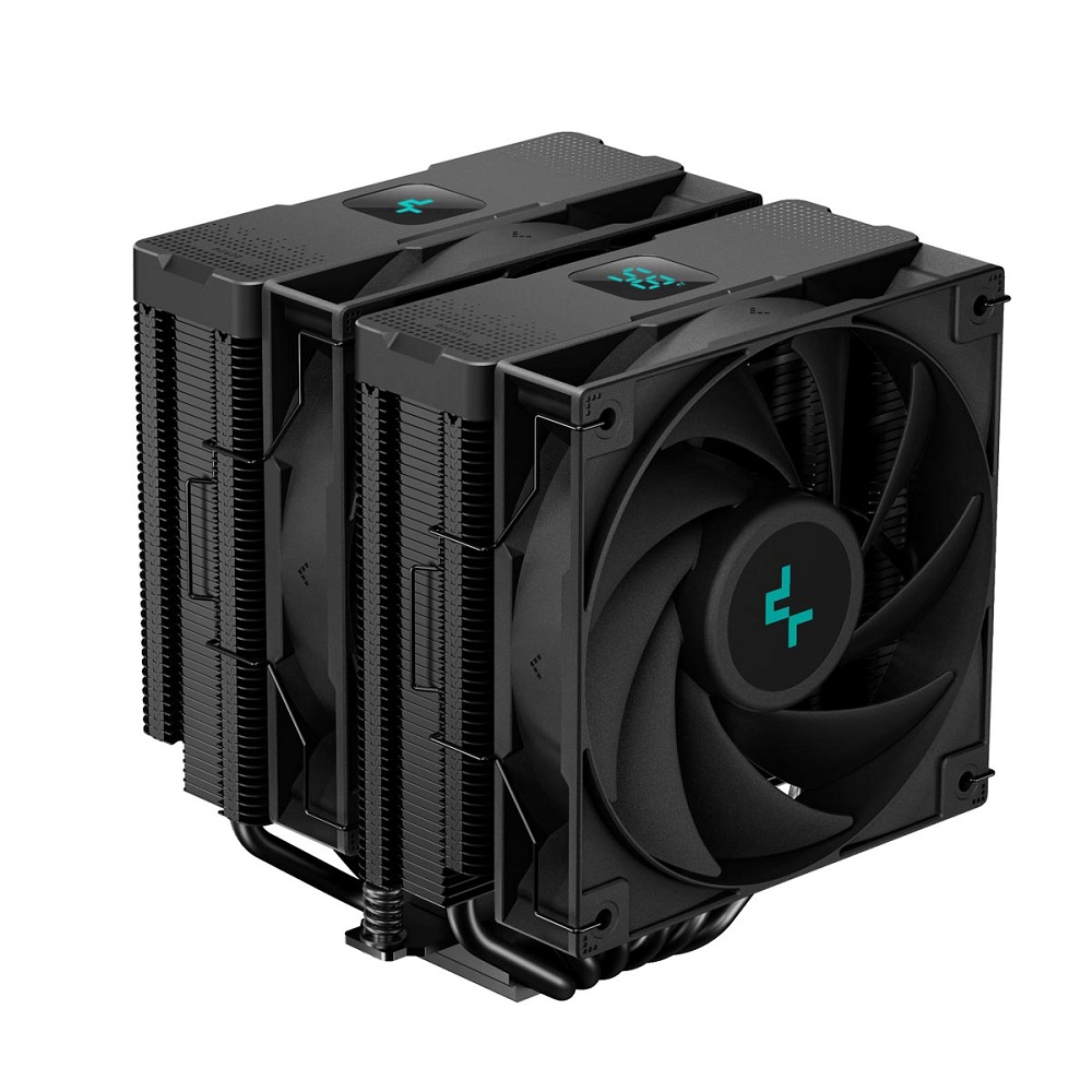 Tản nhiệt khí Deepcool AG620 DIGITAL BK ARGB ( Màu Đen )