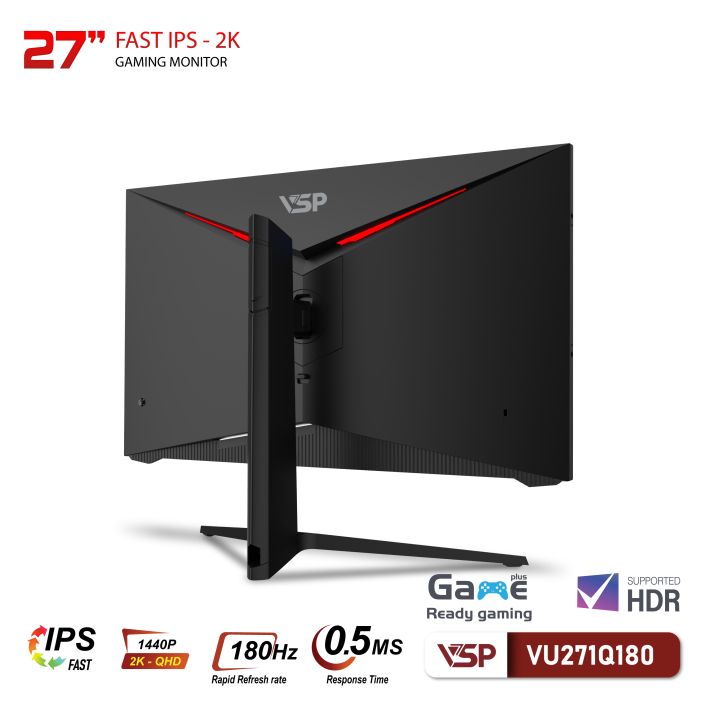 Màn hình VSP VU271Q180 (27 inch/QHD/Fast IPS/180Hz/0.5ms)