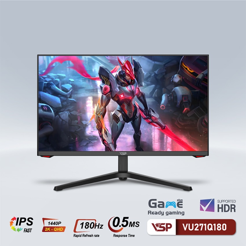 Màn hình VSP VU271Q180 (27 inch/QHD/Fast IPS/180Hz/0.5ms)