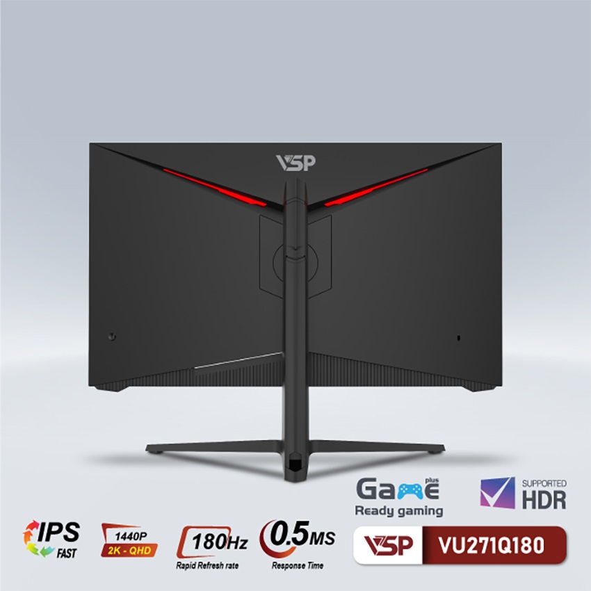 Màn hình VSP VU271Q180 (27 inch/QHD/Fast IPS/180Hz/0.5ms)