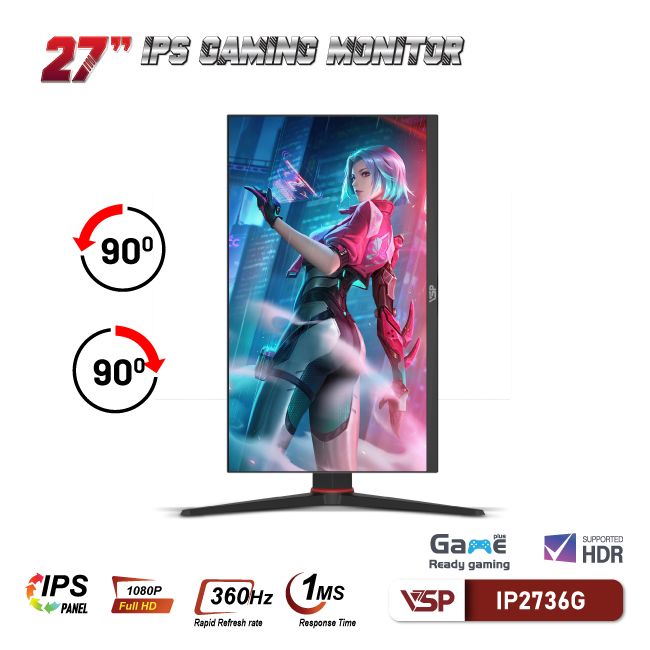 Màn hình VSP IP2736G (27 inch/FHD/IPS/360Hz/1ms)