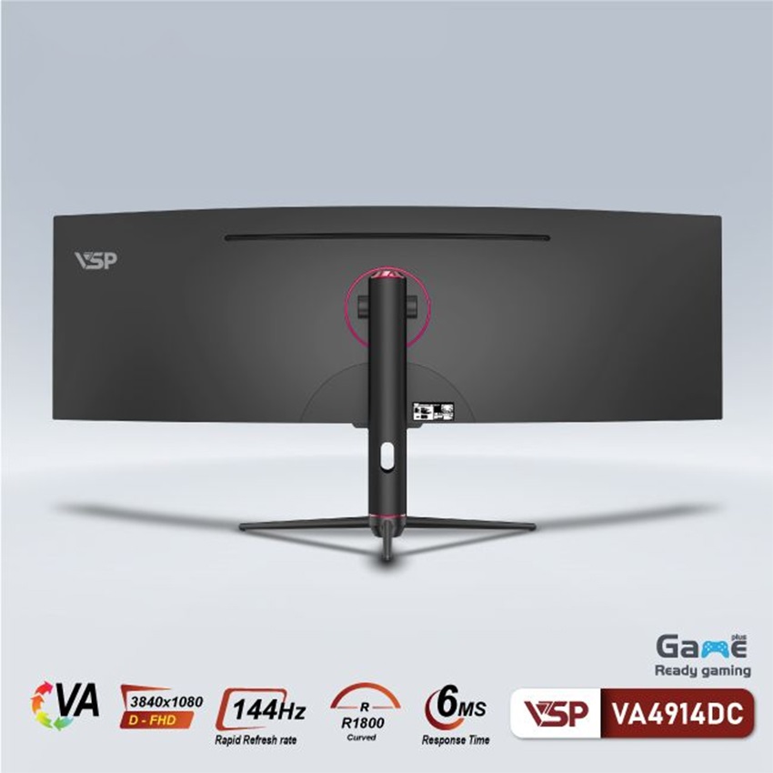 Màn hình VSP VA4914DC (49 inch/DFHD/VA/144Hz/6ms/Cong)