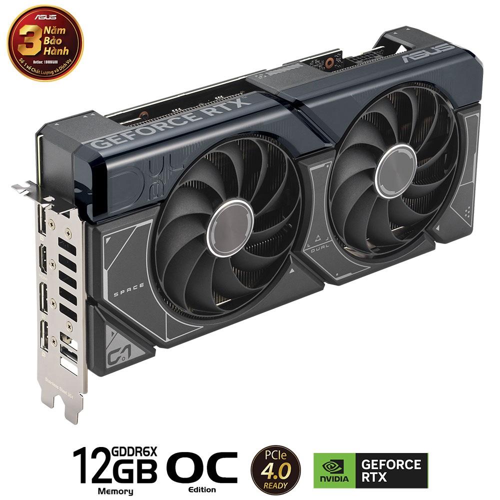 VGA Asus DUAL RTX 4070 SUPER-O12G