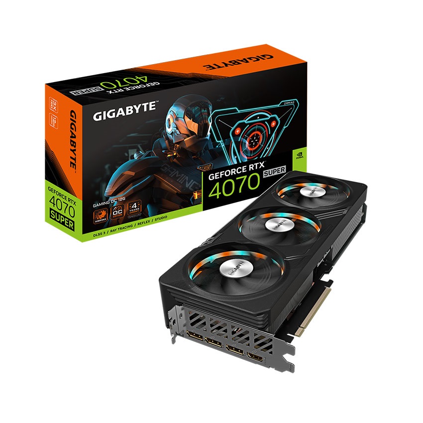 VGA Gigabyte RTX 4070 SUPER GAMING OC-12G